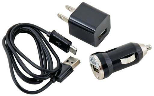 Ultralast CEL-CHGMICROB 3-in-1 Kit USB Micro (Black)