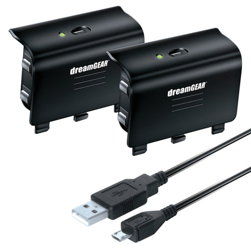 Dreamgear DGXB16608  CHARGE KIT FOR XBOX ONE Micro-USB Cable