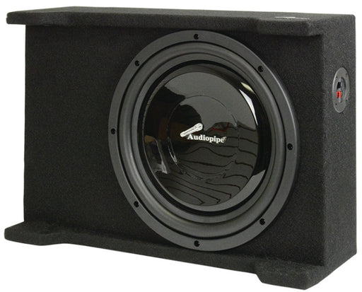 Audiopipe APSB12BD 12" Shallow Mount Down Firing Sealed Bass Enclosure