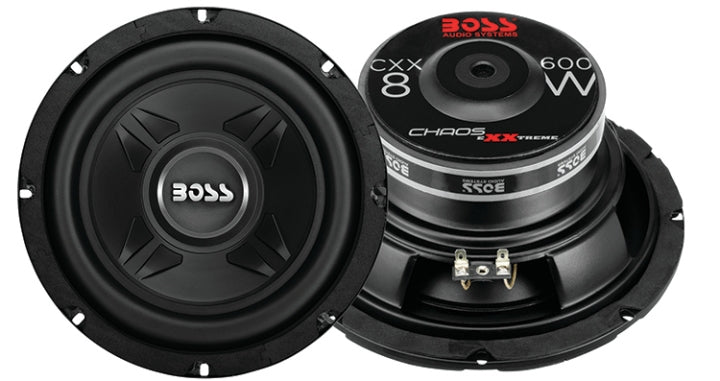 Boss AVA-CXX8 Chaos Exxtreme 8" Single Voice Coil (4 Ohm) 600 Watt