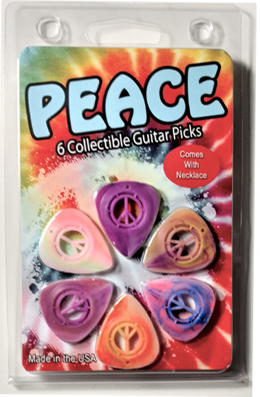 1PICKPEACE01-N Peace 6 pack with necklace