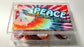 1PICKPEACE50 Peace 50 Molded Peace Sign Picks Tray