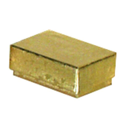 M&M EGB11 Gold Cotton Filled Box 1 3/4" x 1 1/8" x 5/8"