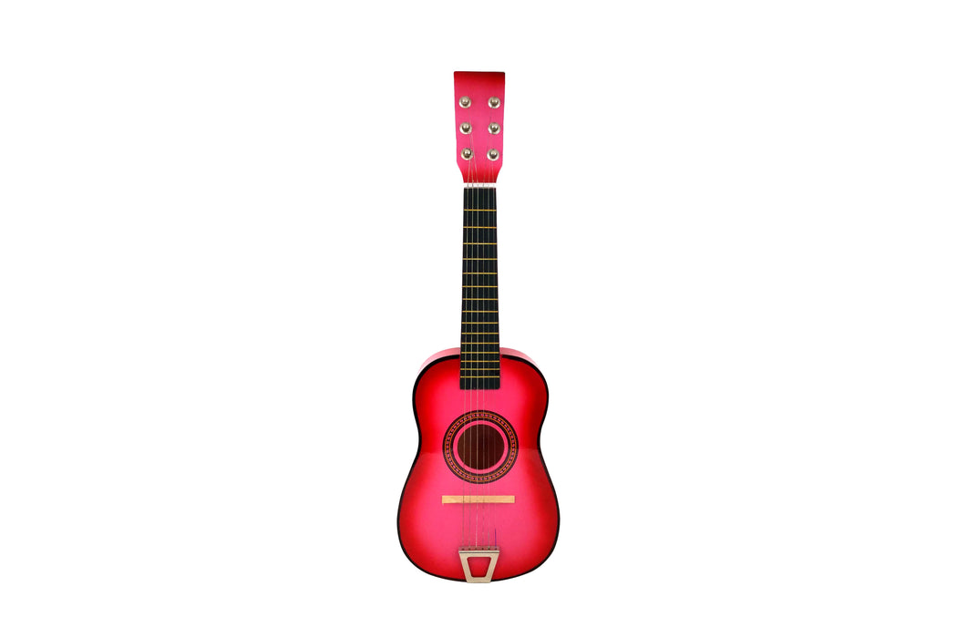 202-PINK 23 inch Kid's Acoustic Guitar - Hot Pink