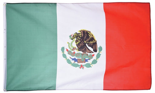 Flag Mexico Polyester Flag 3x5