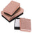 BX2810-RB Rose Gold Cotton Filled Box 1-7/8 x 1.25 x 5/8in