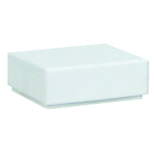 M&M EWJB11 White Cotton Filled Box 1 3/4" x 1 1/8" x 5/8"