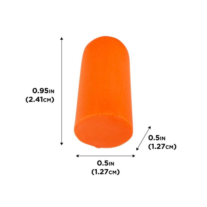 LS-2354 -32dB Foam Plug Ear Protection - 50 Pair - Orange