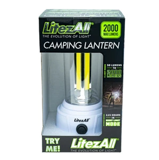 LitezAll 2000 Lumen Camping Lantern
