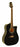 Kona K1 Series Acoustic Dreadnought Cutaway Guitar Gloss Black