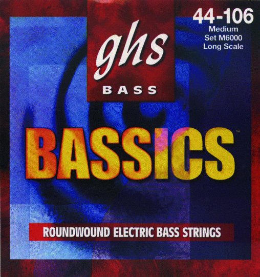 GHS Medium Bassics Electric Bass Strings