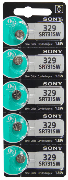 S329 Sony Watch Battery #329 Tear Strip