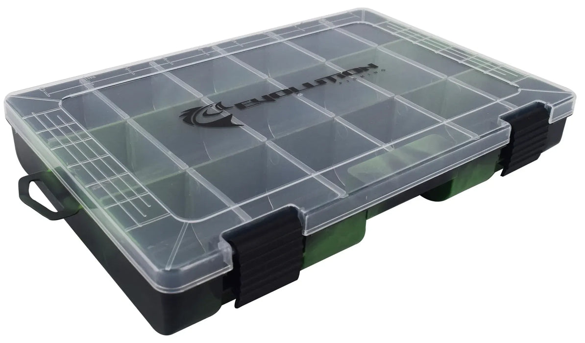 36004-EV Evolution Outdoors Drift Series 3600 Tackle Tray - Green