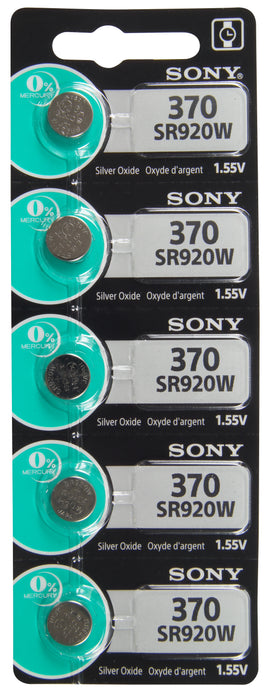S370 Sony Watch Battery #370 Tear Strip