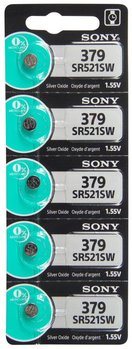 S379 Sony Watch Battery #379 Tear Strip