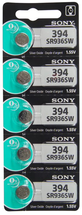 S394 Sony Watch Battery #394 Tear Strip