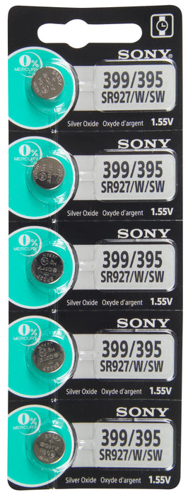 S399/395 Sony Watch Battery #399 & 395 Tear Strip