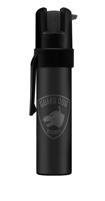 PS-GDPE-BK Guard Dog UV Pepper Spray, On-The-Go Police Edition - Black