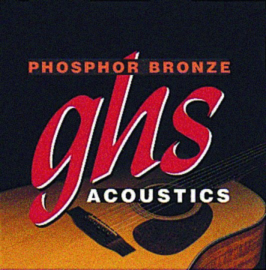 GHS Phosphor Bronze Medium Acoustic Guitar Strings