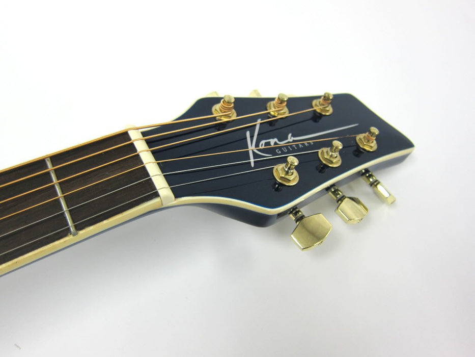 K2TBL Kona K2 Series Thin Body Acoustic Electric Guitar - Transparent — M&M  Merchandisers