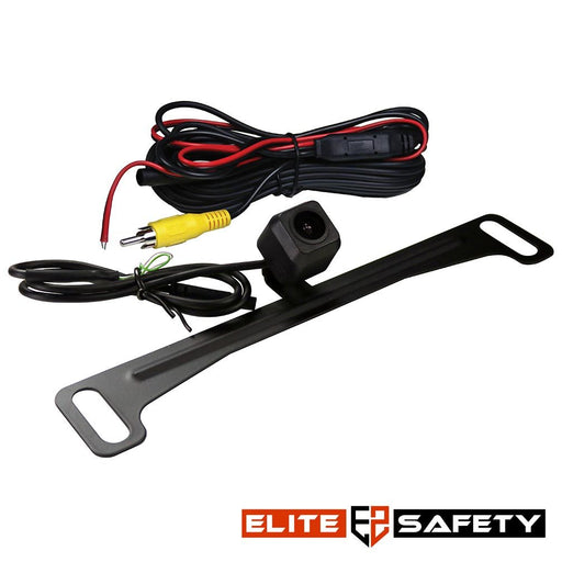 ES-ES6LS  Elite Safety License Plate Mount  Backup Camera
