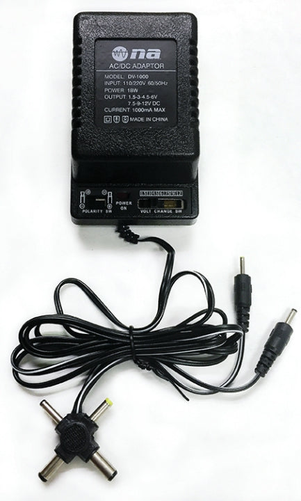 Nippon DV1000 Universal AC/DC Adapter (1000mA)