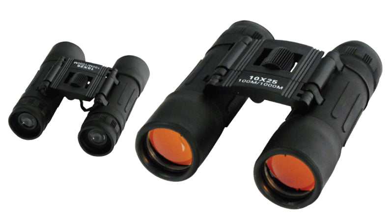 10x Binoculars with K9 Roof Prism and 25mm Ruby Coated Lens