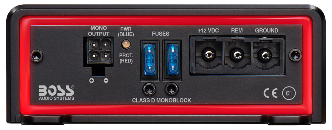 BE2000.1D Boss Audio Elite 2000w MonoBlock Class D Amp, 1-Ohm Stable