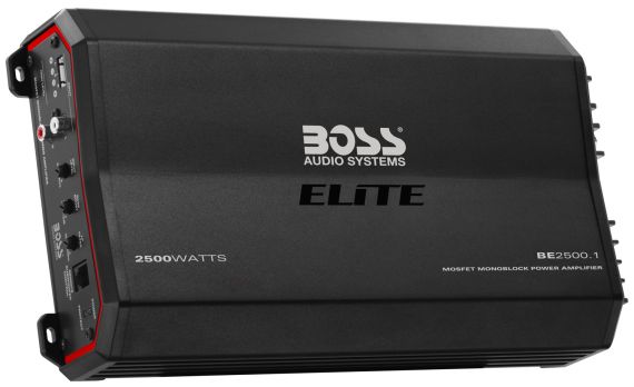 BE2500.1 Boss Elite 2500 Watt Monoblock Class A/B Amplifier