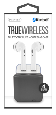 BT979C Sentry True Wireless Ear Buds with Charging Case Assorted