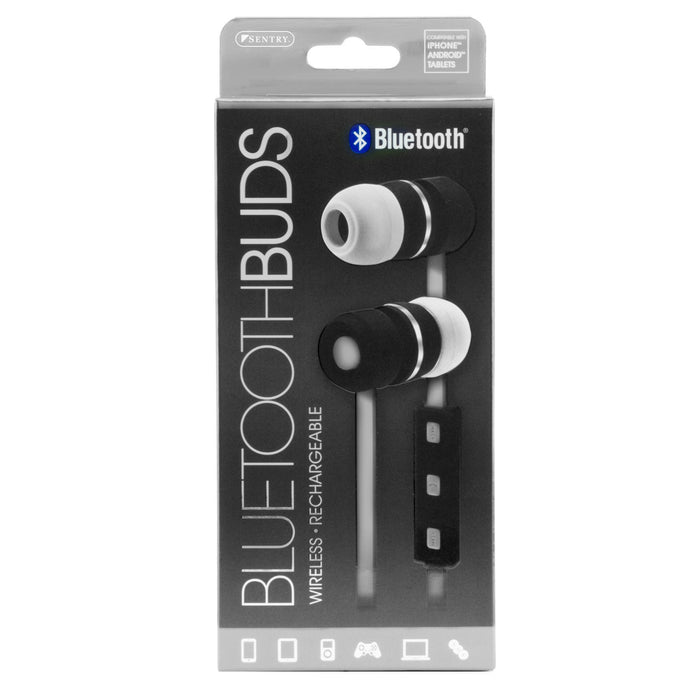 BX150GY Sentry Bluetooth Earbuds with Microphone - Gray