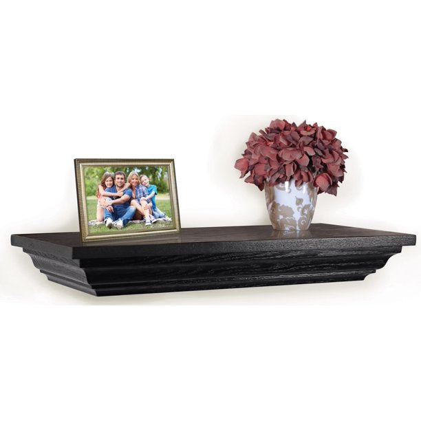PSP 24 inch Firearm Concealment Shelf with Quick Click Open - Ebony