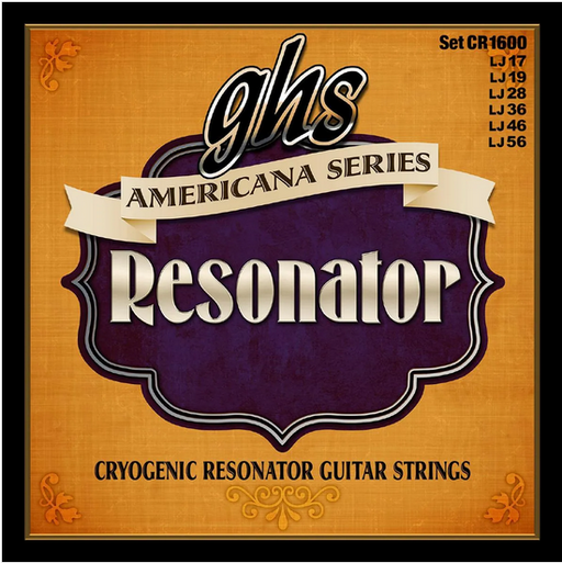 CR1600 GHS Americana Series Cryogenic Resonator Acoustic Strings