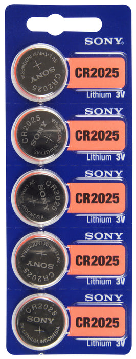 SCR2025 Sony Watch Battery CR2025 Tear Strip