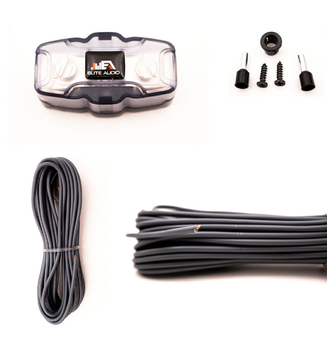 EA-PRMK2 Elite Audio Premium 4 Gauge Amp Kit With ANL Fuse