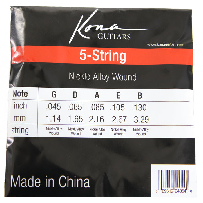 EB606-5M Kona Electric Bass String 5 String