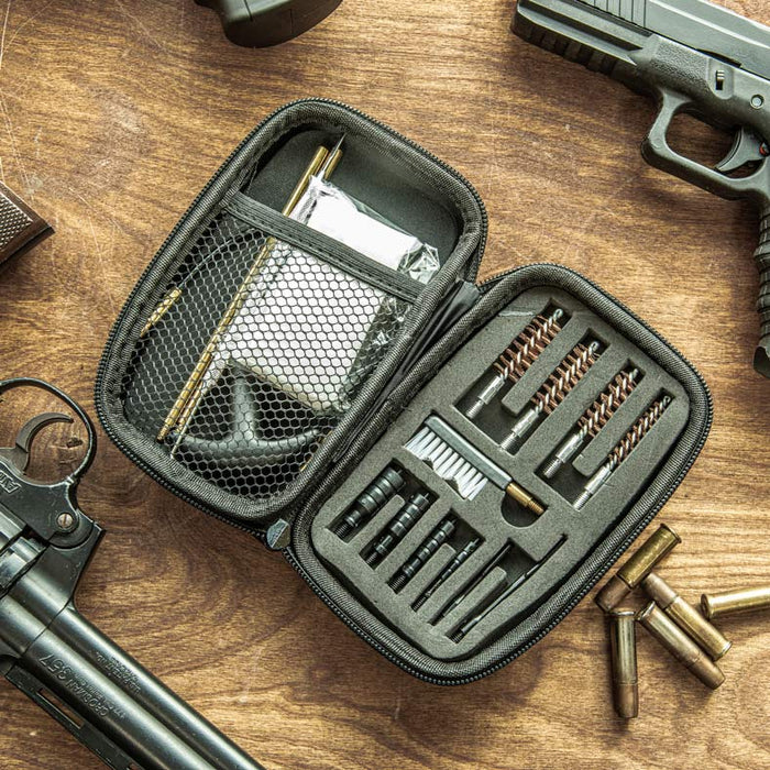 GC24-66K 66 Piece Pistol Cleaning Kit .38/357/9mm Cal — M&M