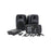 GCI-ES210MX-BL Gemini Powered PA System with 8 Channel Mixer