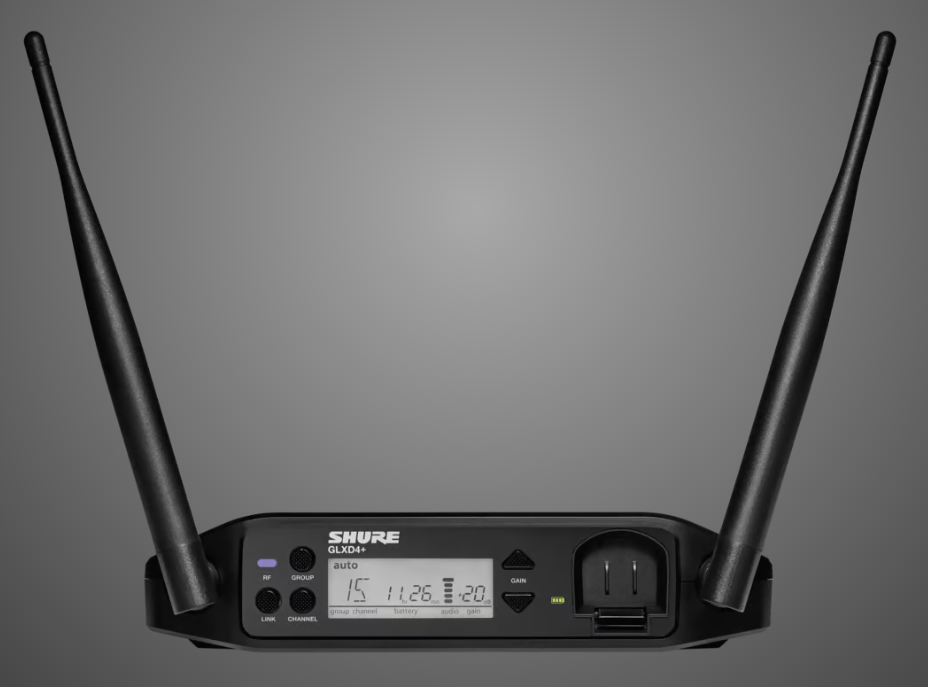 GLXD24+/SM58-Z3 Sure Pro+ Digital Wireless SM58 System - Freq Band Z3