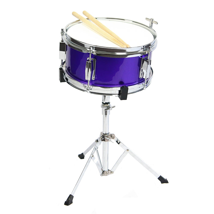 GP50MPR GP Percussion 3 Piece Junior Drum Set (Metallic Purple)