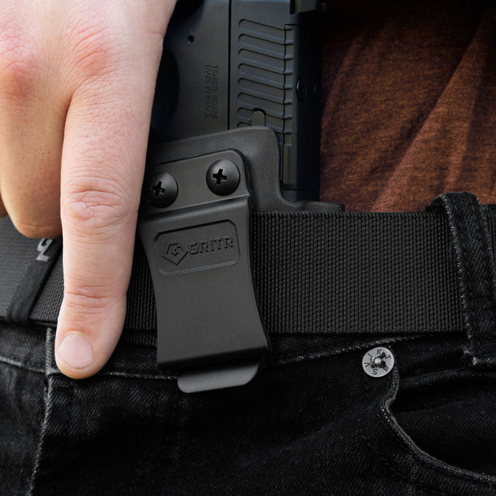 GRIT-IWB-TAURUS-G2/3-R GRITR Right Handed Inside Waist Band Kydex Holster Compatible with Taurus G2/G3 - RIGHT HANDED