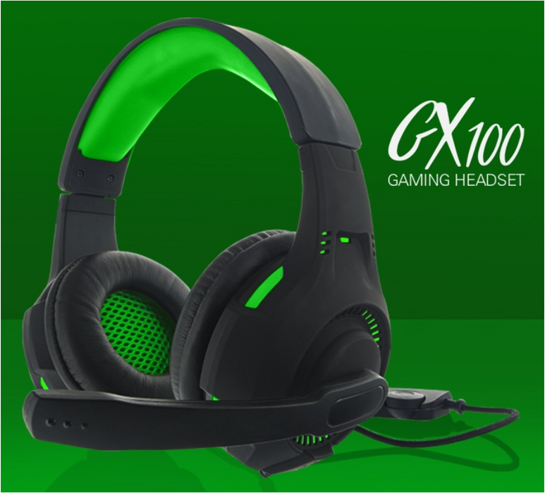 GX100 Sentry Gaming Headset with Rotating Boom Microphone M M Merchandisers