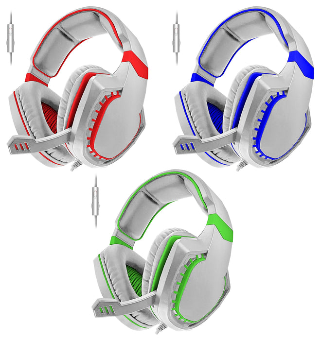 GX250W Sentry Pro Gaming Headphones - Asst Colors