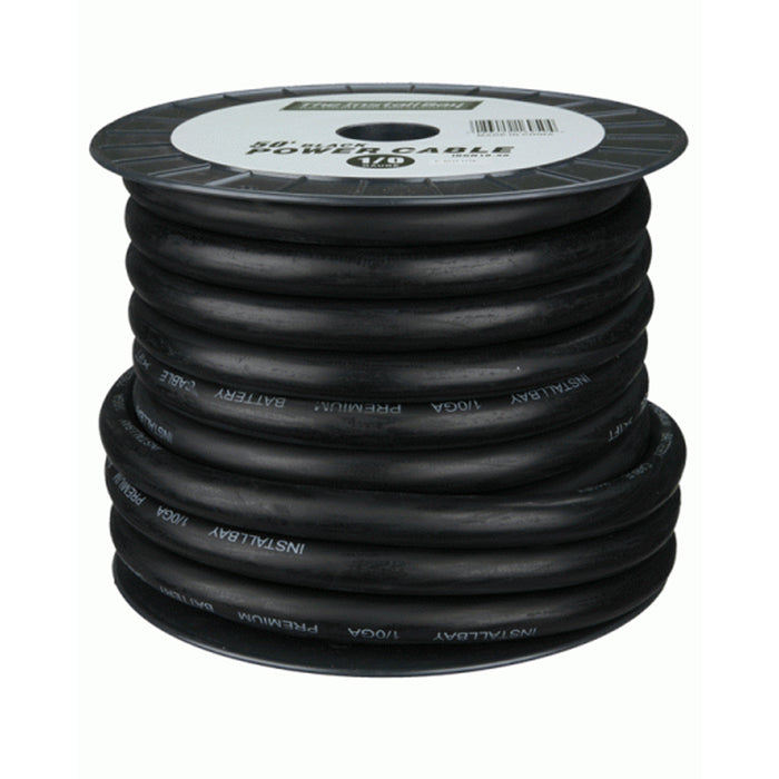 IBGN10-50 Install Bay 0 Gauge CCA Ground Wire 50 foot - Black