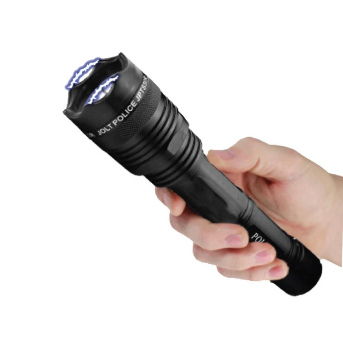 aluminium million volts rechargeable self defense led flashlight Bashlight 15 Volt Stun Gun : Sports & Outdoors Jolt Tactical Stun Flashlight 75