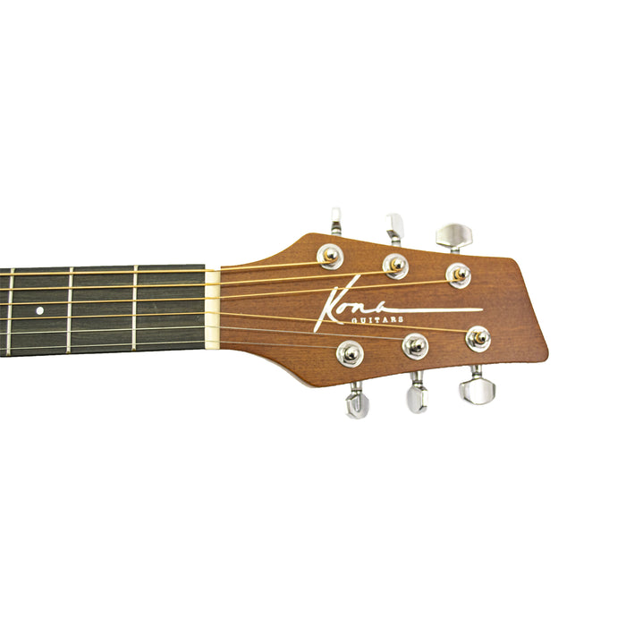 K1SPLT Kona K1 Series Dreadnought Cutaway Acoustic Guitar - Spalted Maple
