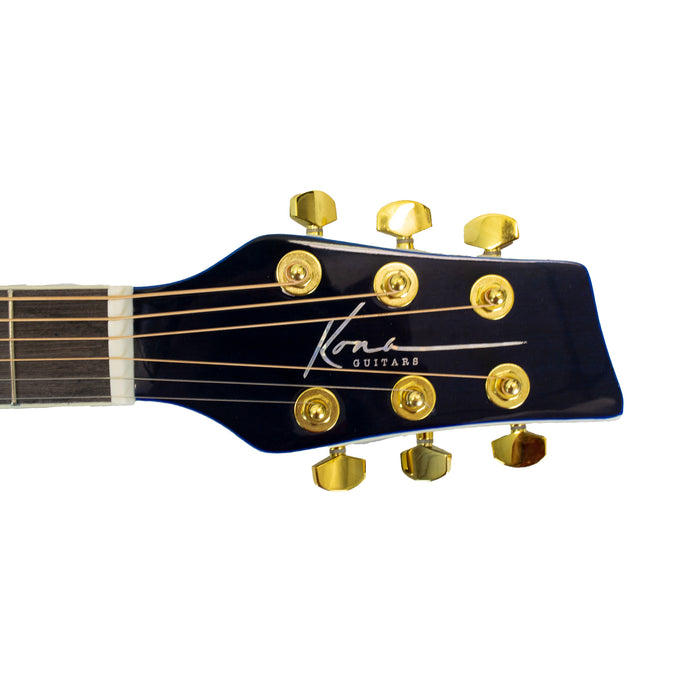 Kona K2 Series Thin Body Acoustic/Electric Guitar 