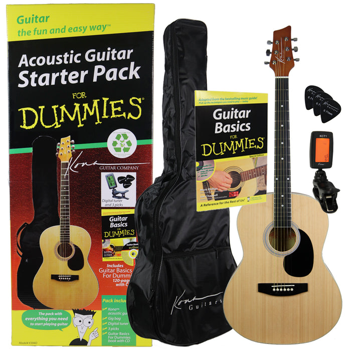 Acoustic Guitar Starter Pack for Dummies - Guitar for Dummies