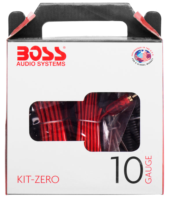 AVA-KITZERO Boss 10 Gauge Amp Install Kit