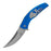 SG-KS2084BL 8.5 inch Trailing Point Punisher Skull Folding Pocket Knife - Blue